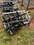 JCT Skid Steer Auger Attachment W/Bits