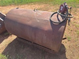 FUEL TANK WITH FILL- RITE PISTON HAND PUMP