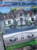 GREATBEAR 20FT BI PARTING WROUGHT IRON GATE