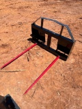LandHonor Skid Steer Bale Spear Attachment