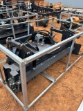 LandHonor 72IN Skid Steer Power Rake Attachment