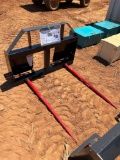 LandHonor Skid Steer Bale Spear Attachment