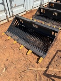 LandHero 66IN Skid Steer Rock Bucket