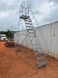 Qty (2) Warehouse Platform Steps