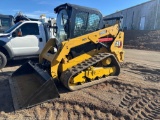 Caterpillar 259D3 2Spd Rubber Track Enclosed Cab Skid Steer