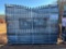 Allmetal 7FT H x 20FT L Metal Farm Driveway Gate