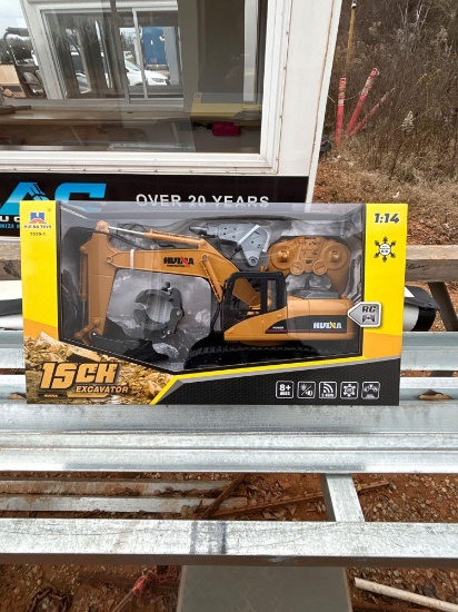 Qty (2) 1:14 Scale 11 Channel Doe Cast RC Excavator