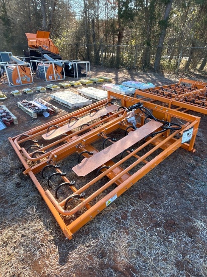 LandHonor Skid Steer Hay Accumulator Grapple