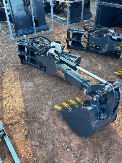 LandHonor Skid Steer Backhoe Attachment