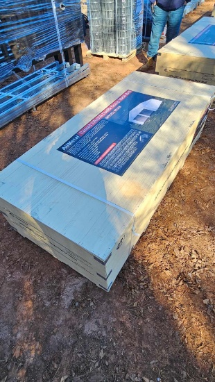 Allmetal Unused 23FTx22FT Double Garage Metal Shed