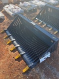LandHonor 66IN Skid Steer Rock Bucket
