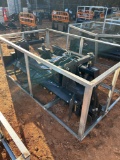 LandHonor 72IN Skid Steer Power Rake Attachment