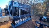 Allmetal 1 set of 7FT H x 20FT L Metal Farm Driveway Gate