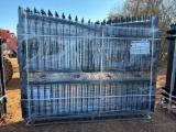 Allmetal 20FT Bi-Parting Iron Gate