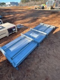 Allmetal Qty(100) 10FT L Galvalume Corrugated Steel Panels