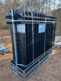 Allmetal 8FT x 6FT Powder Coated Steel Site Fence