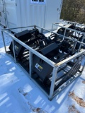 72IN Skid Steer Rock Grapple Bucket