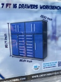 CHERY 7FT 16 Drawer Workbench