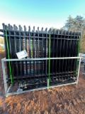 10FT (L) x 7FT (H) Galvanized Steel Fence