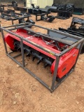 FUTURE 60IN Skid Steer Mulcher Attachment