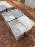Qty(4) Utility Boxes