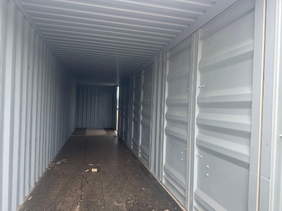 40FOOT HIGH CUBE CONTAINER WITH 4 SIDE DOORS & END DOOR