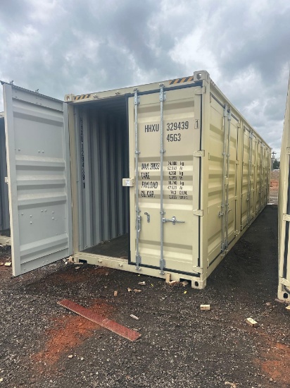 40FOOT HIGH CUBE CONTAINER WITH 4 SIDE DOORS & END DOOR