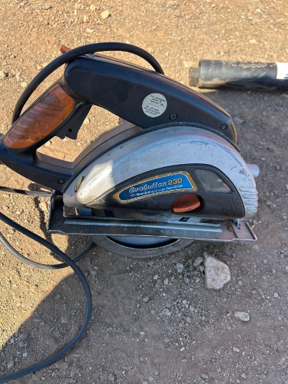 EVOLUTION 230 ELECTRIC METAL CIRCULAR SAW