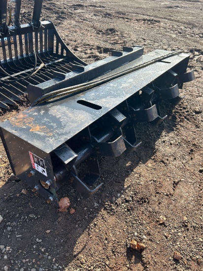 2024 72IN SKID STEER TILLER ATTACHMENT