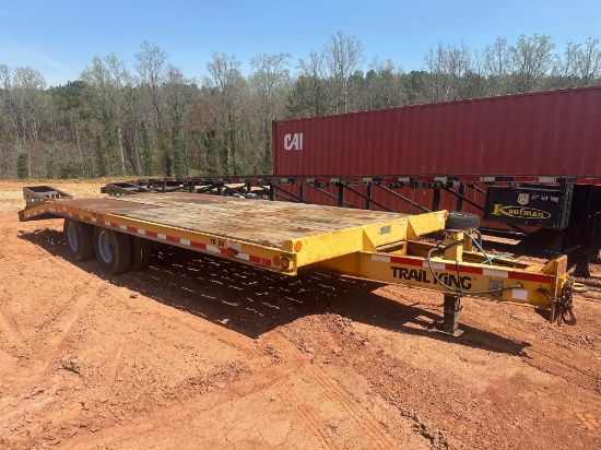 2004 TRAIL KING TK20LP T/A EQUIPMENT TRAILER