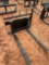 KIVEL 42IN MINI SKID STEER FORK ATTACHMENT