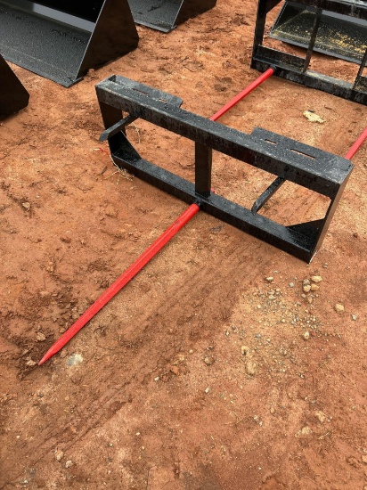 KIVEL SKID STEER HAY SPEAR ATTACHMENT