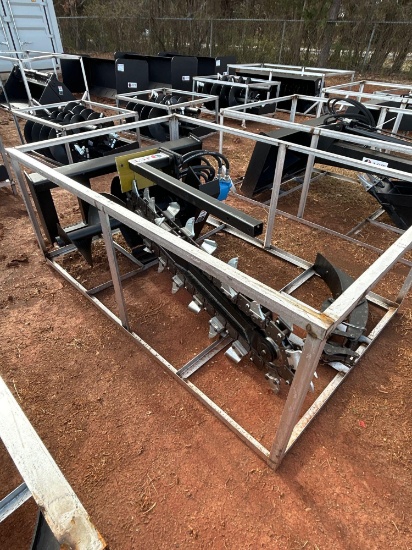 JCT Skid Steer Trencher Attachment