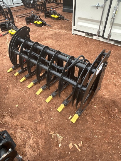 FUTURE 72IN Skid Steer Log Grapple Attachment