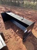 JCT 82IN Skid Steer Snow Pusher Attachment