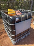CONTAINER OF USED GAS & DIESEL CANS