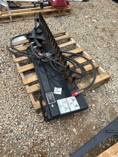 UNUSED FUTURE SKID STEER HEDGE TRIMMER ATTACHMENT