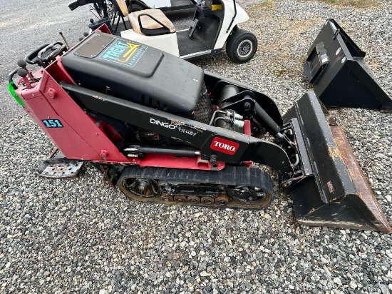 TORO DINGO TX-427 STAND ON CRAWLER SKID STEER