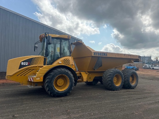 2017 HYDREMA 922HM 6X6 ARTICULATED OFFROAD DUMP TRUCK