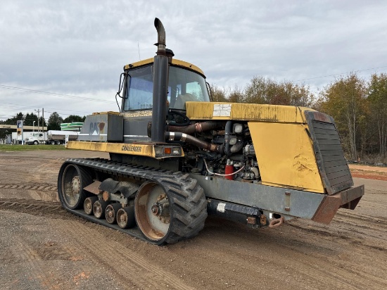 1994 CATERPILLAR CHALLENGER 75C TRACK TRACTOR WITH PULL PAN