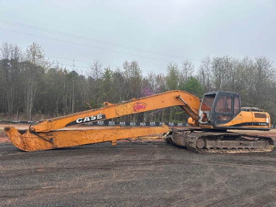 CASE CX210 LONG REACH HYDRAULIC EXCAVATOR