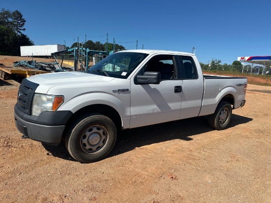 2011 FORD F-150 4X4 EXTENDED CAB PICKUP TRUCK