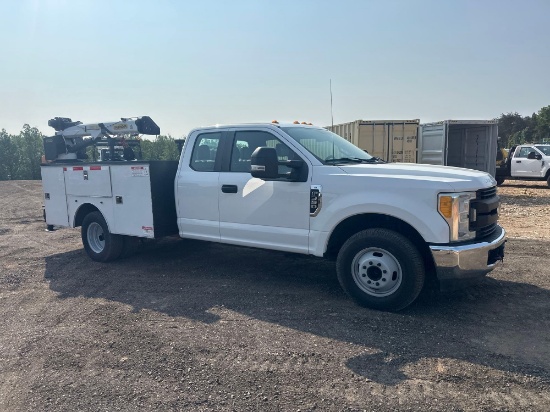 2017 FORD F350 XL EXT CAB MECHANICS TRUCK