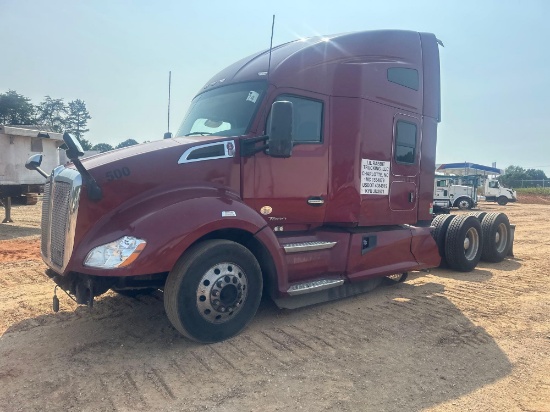 2019 KENWORTH T680 T/A SLEEPER TRUCK TRACTOR