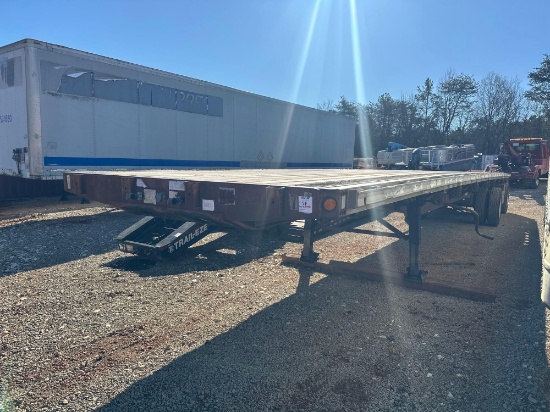 FONTAINE LFTW-6-8048WSAWK SPREAD AXLE FLATBED TRAILER