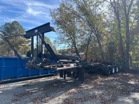 2000 BENLEE TRA60TC37 TRI/A ROLLOFF CONTAINER TRAILER