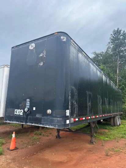 1988 GREAT DANE 53FT T/A VAN TRAILER
