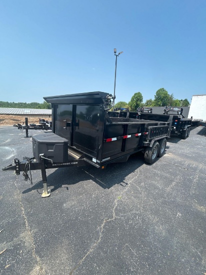 2023 GATORMADE 7 TON T/A 7FT x 14FT ELECTRIC DUMP TRAILER