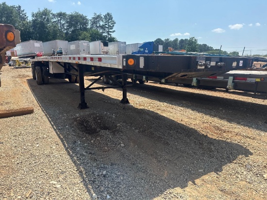 1995 FONTAINE LFTW-5-8048WSAK SPREAD AXLE COMBINATION FLATBED TRAILER