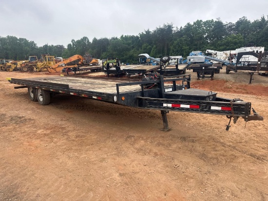 2013 PJ 26FT DECKOVER TILT T8262 T/A TRAILER